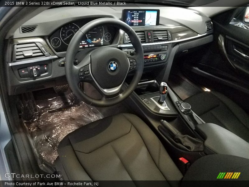 Liquid Blue Metallic / Black 2015 BMW 3 Series 328i xDrive Sedan