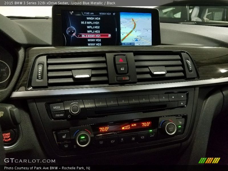 Liquid Blue Metallic / Black 2015 BMW 3 Series 328i xDrive Sedan