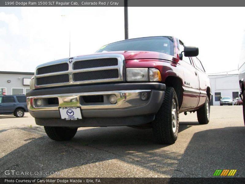 Colorado Red / Gray 1996 Dodge Ram 1500 SLT Regular Cab
