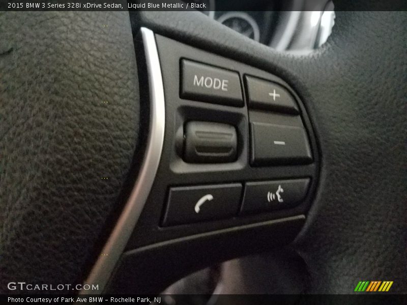 Liquid Blue Metallic / Black 2015 BMW 3 Series 328i xDrive Sedan