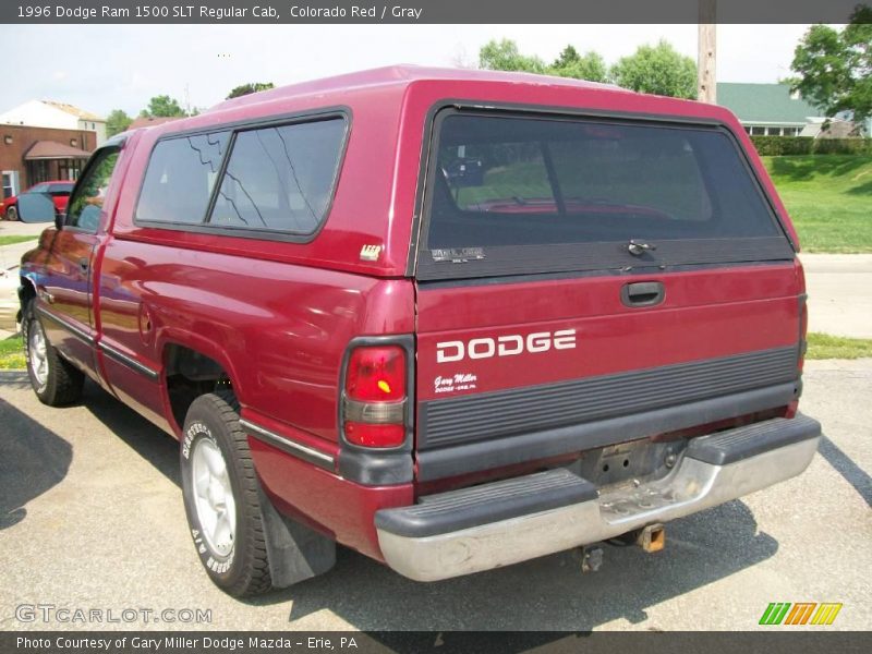 Colorado Red / Gray 1996 Dodge Ram 1500 SLT Regular Cab