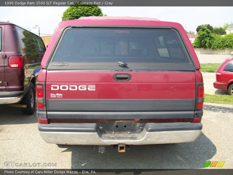 Colorado Red / Gray 1996 Dodge Ram 1500 SLT Regular Cab