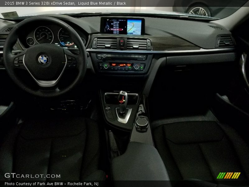 Liquid Blue Metallic / Black 2015 BMW 3 Series 328i xDrive Sedan