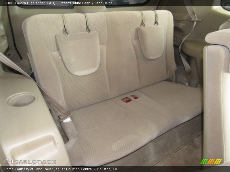 Blizzard White Pearl / Sand Beige 2008 Toyota Highlander 4WD