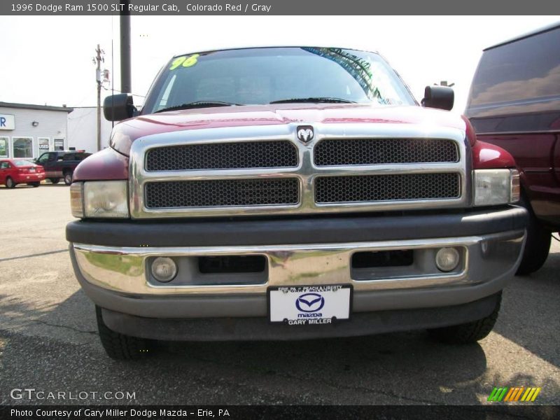 Colorado Red / Gray 1996 Dodge Ram 1500 SLT Regular Cab