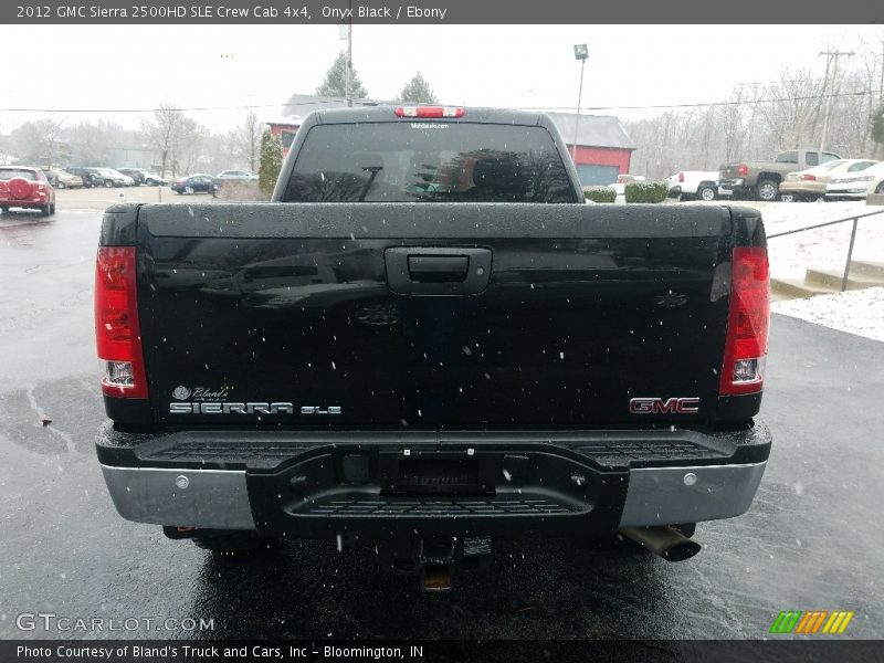 Onyx Black / Ebony 2012 GMC Sierra 2500HD SLE Crew Cab 4x4