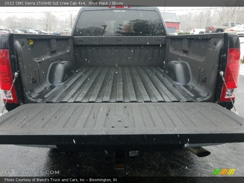 Onyx Black / Ebony 2012 GMC Sierra 2500HD SLE Crew Cab 4x4