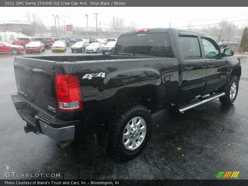 Onyx Black / Ebony 2012 GMC Sierra 2500HD SLE Crew Cab 4x4