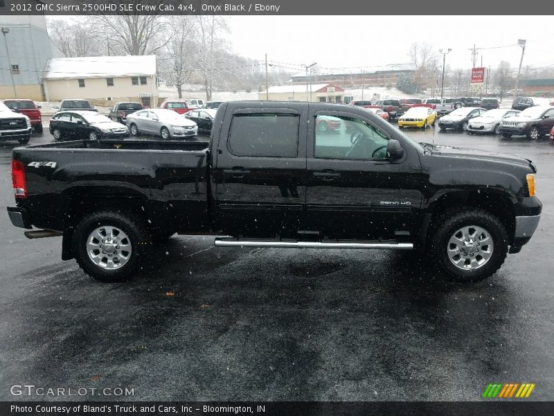 Onyx Black / Ebony 2012 GMC Sierra 2500HD SLE Crew Cab 4x4