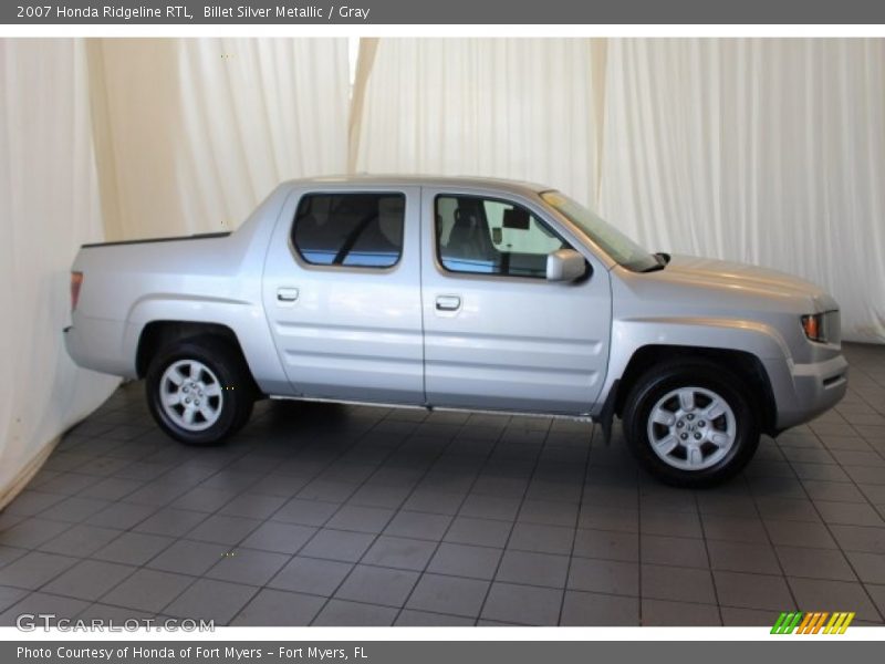 Billet Silver Metallic / Gray 2007 Honda Ridgeline RTL