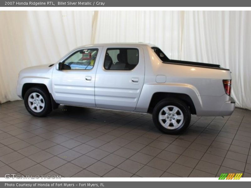 Billet Silver Metallic / Gray 2007 Honda Ridgeline RTL