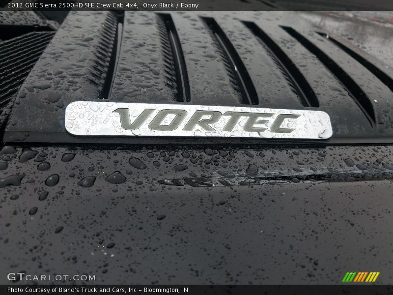 Onyx Black / Ebony 2012 GMC Sierra 2500HD SLE Crew Cab 4x4