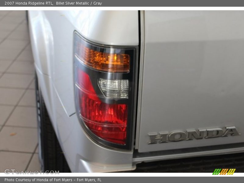 Billet Silver Metallic / Gray 2007 Honda Ridgeline RTL