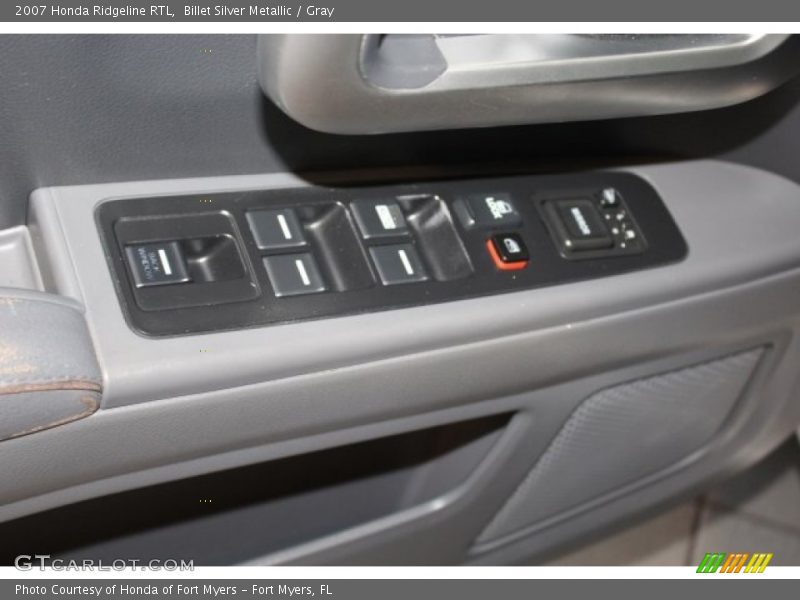 Billet Silver Metallic / Gray 2007 Honda Ridgeline RTL