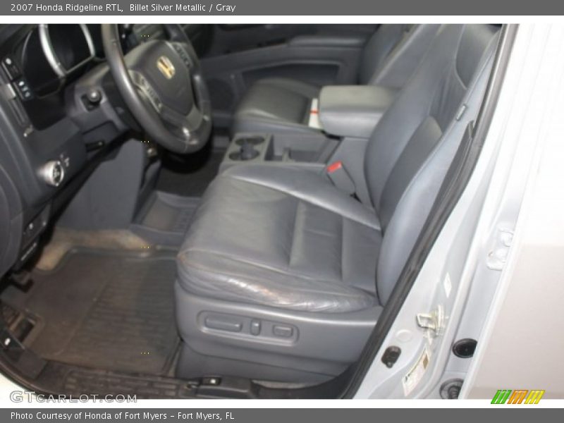 Billet Silver Metallic / Gray 2007 Honda Ridgeline RTL
