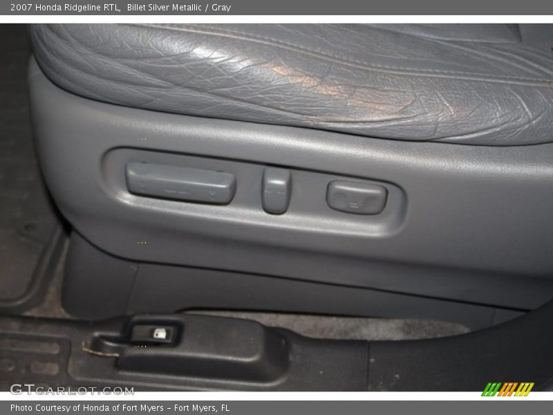 Billet Silver Metallic / Gray 2007 Honda Ridgeline RTL