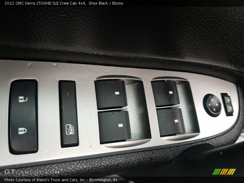 Onyx Black / Ebony 2012 GMC Sierra 2500HD SLE Crew Cab 4x4