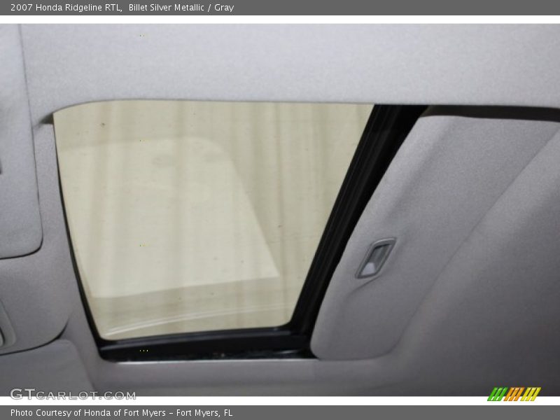 Billet Silver Metallic / Gray 2007 Honda Ridgeline RTL
