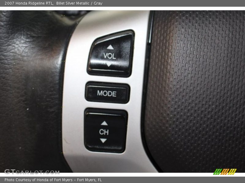 Billet Silver Metallic / Gray 2007 Honda Ridgeline RTL