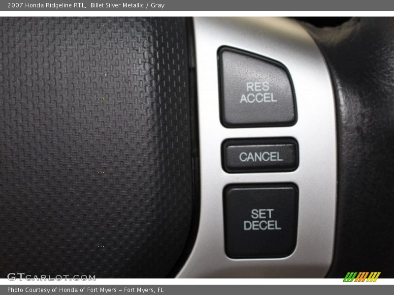 Billet Silver Metallic / Gray 2007 Honda Ridgeline RTL