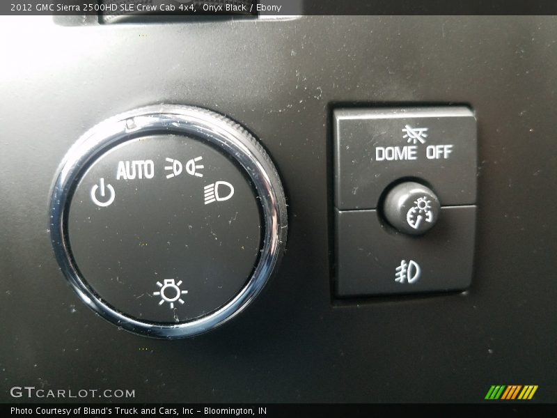 Onyx Black / Ebony 2012 GMC Sierra 2500HD SLE Crew Cab 4x4