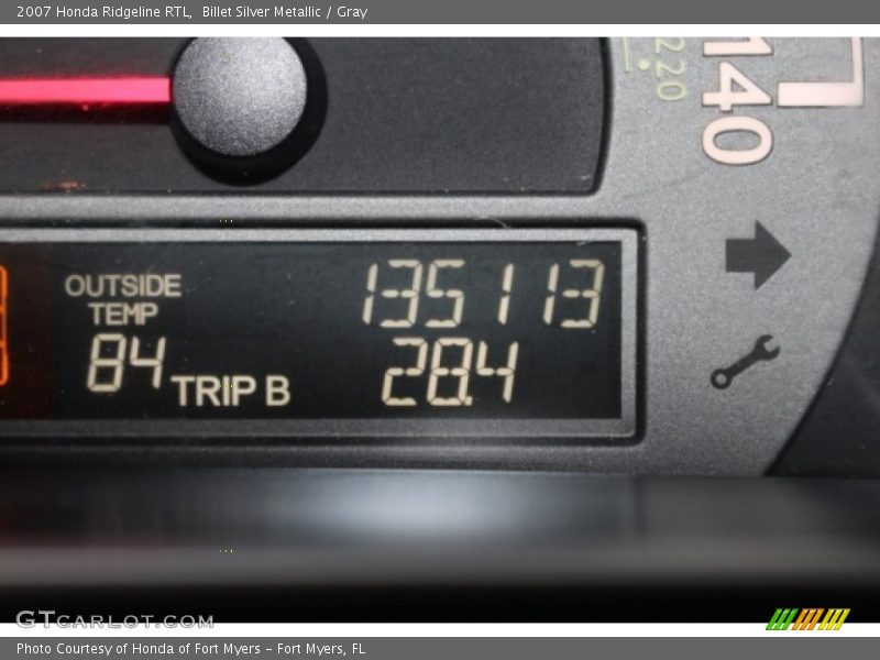 Billet Silver Metallic / Gray 2007 Honda Ridgeline RTL