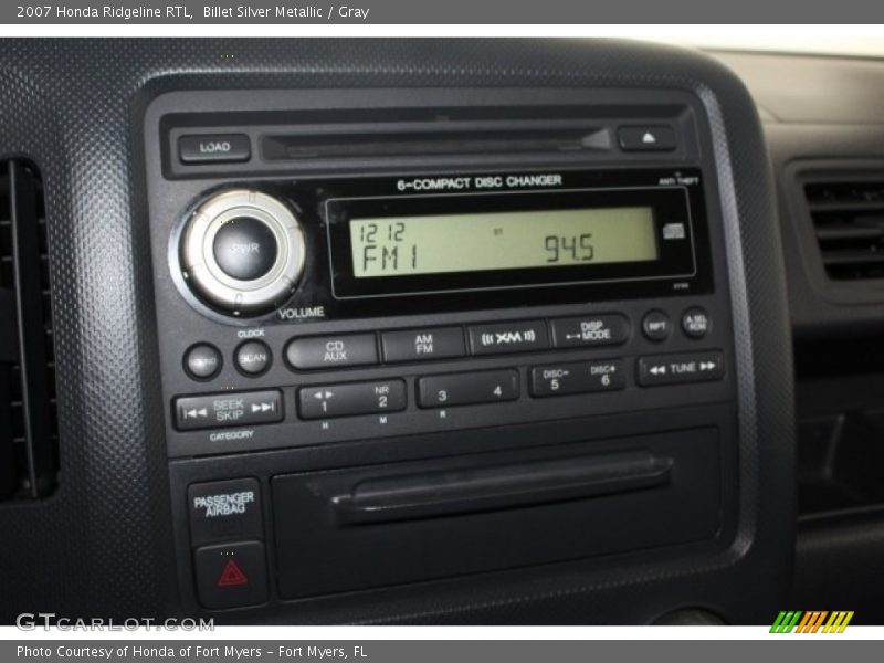 Billet Silver Metallic / Gray 2007 Honda Ridgeline RTL