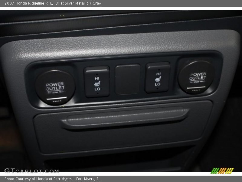 Billet Silver Metallic / Gray 2007 Honda Ridgeline RTL