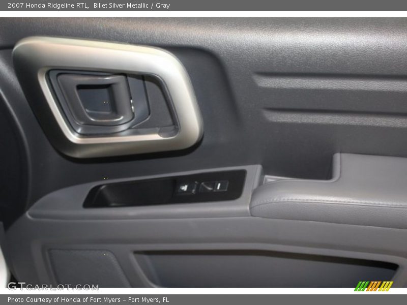 Billet Silver Metallic / Gray 2007 Honda Ridgeline RTL