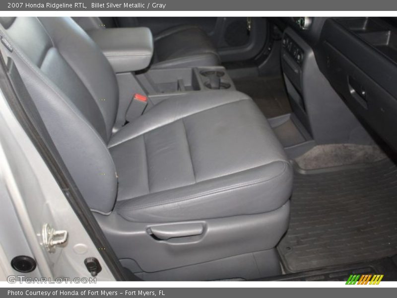 Billet Silver Metallic / Gray 2007 Honda Ridgeline RTL