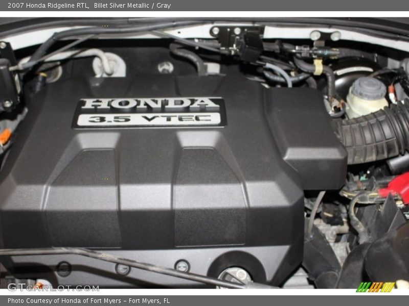 Billet Silver Metallic / Gray 2007 Honda Ridgeline RTL
