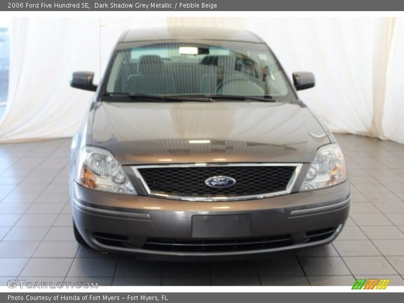Dark Shadow Grey Metallic / Pebble Beige 2006 Ford Five Hundred SE