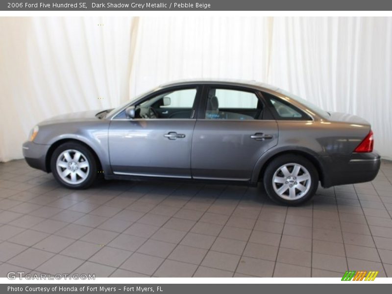 Dark Shadow Grey Metallic / Pebble Beige 2006 Ford Five Hundred SE