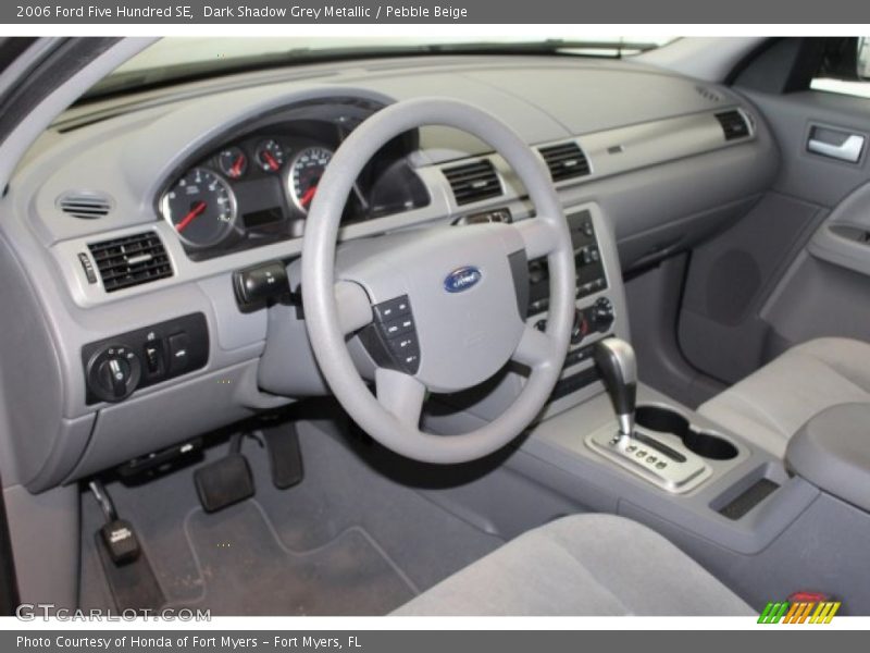 Dark Shadow Grey Metallic / Pebble Beige 2006 Ford Five Hundred SE