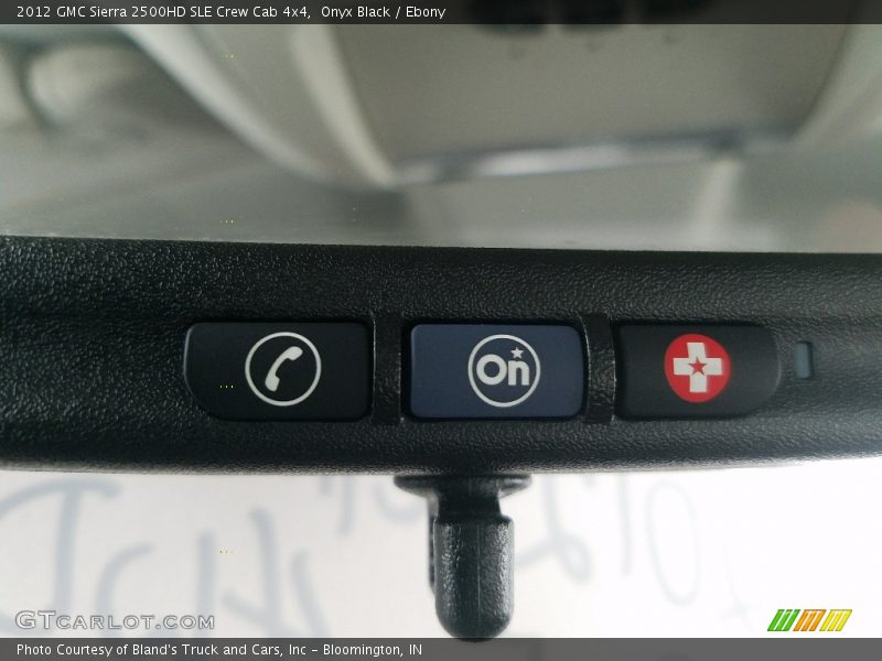 Onyx Black / Ebony 2012 GMC Sierra 2500HD SLE Crew Cab 4x4
