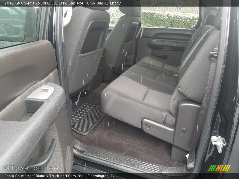 Onyx Black / Ebony 2012 GMC Sierra 2500HD SLE Crew Cab 4x4