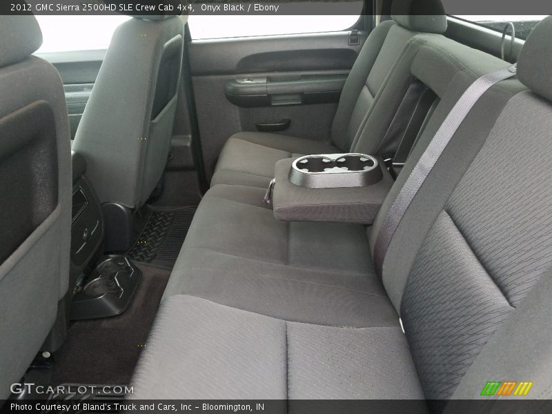 Onyx Black / Ebony 2012 GMC Sierra 2500HD SLE Crew Cab 4x4