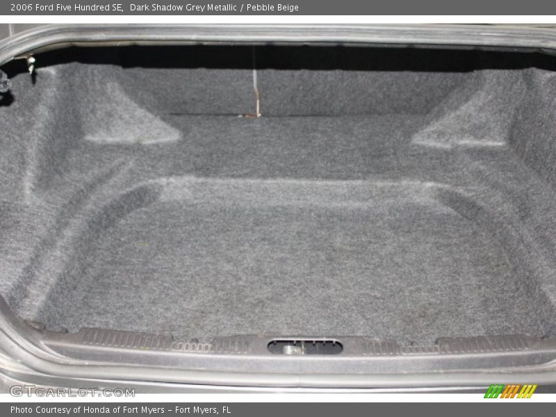 Dark Shadow Grey Metallic / Pebble Beige 2006 Ford Five Hundred SE