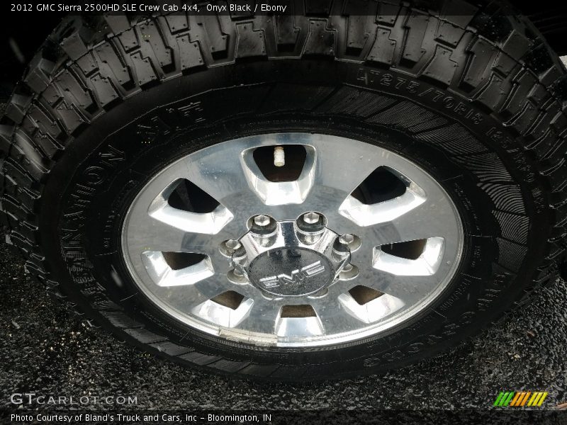 Onyx Black / Ebony 2012 GMC Sierra 2500HD SLE Crew Cab 4x4