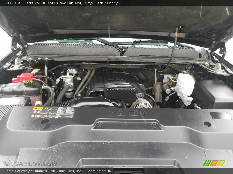 Onyx Black / Ebony 2012 GMC Sierra 2500HD SLE Crew Cab 4x4