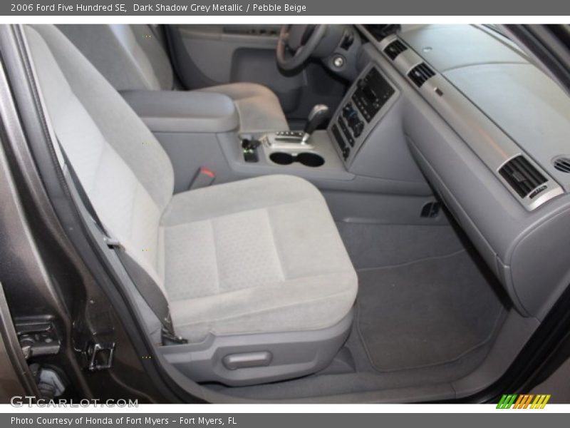 Dark Shadow Grey Metallic / Pebble Beige 2006 Ford Five Hundred SE