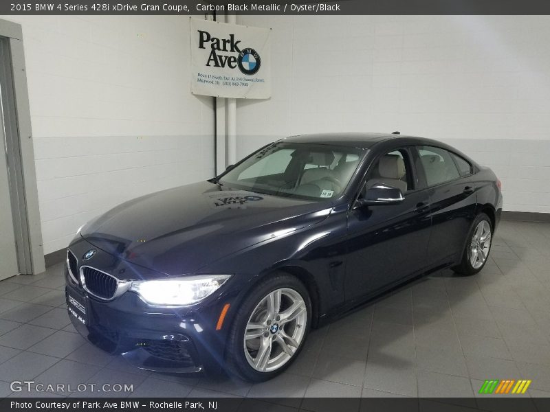 Carbon Black Metallic / Oyster/Black 2015 BMW 4 Series 428i xDrive Gran Coupe