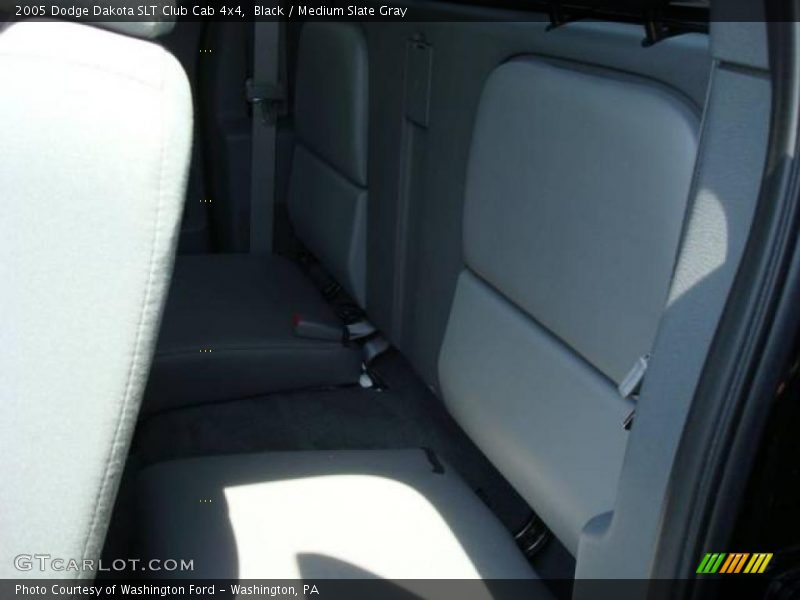 Black / Medium Slate Gray 2005 Dodge Dakota SLT Club Cab 4x4