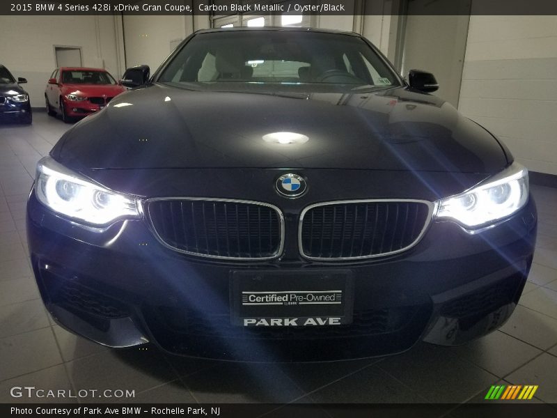Carbon Black Metallic / Oyster/Black 2015 BMW 4 Series 428i xDrive Gran Coupe