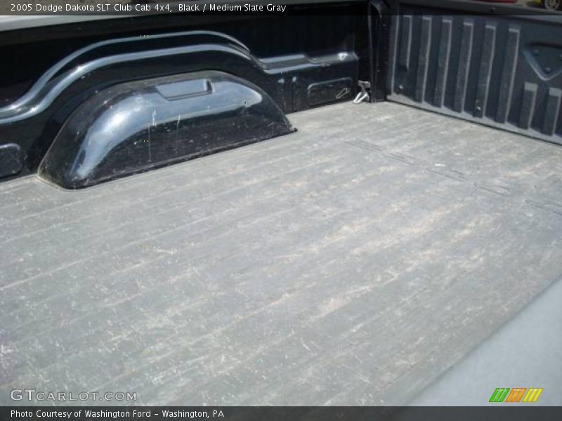 Black / Medium Slate Gray 2005 Dodge Dakota SLT Club Cab 4x4
