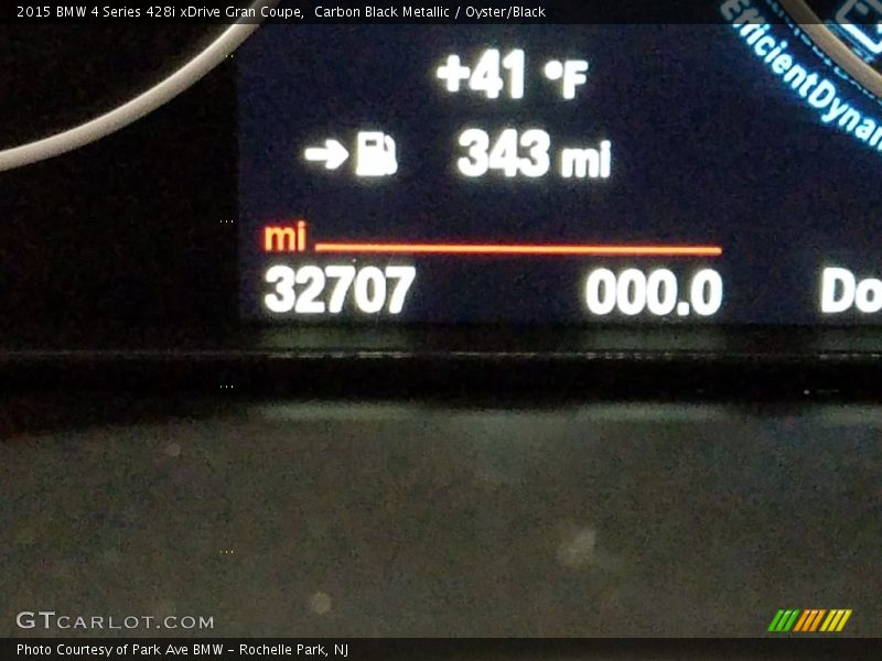 Carbon Black Metallic / Oyster/Black 2015 BMW 4 Series 428i xDrive Gran Coupe