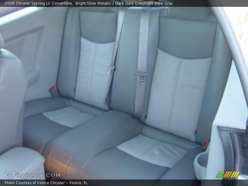 Bright Silver Metallic / Dark Slate Gray/Light Slate Gray 2008 Chrysler Sebring LX Convertible