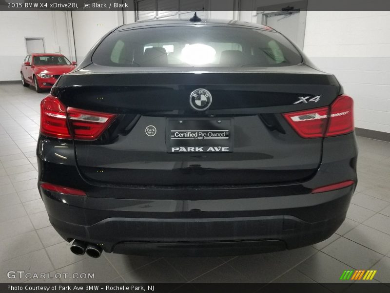 Jet Black / Black 2015 BMW X4 xDrive28i