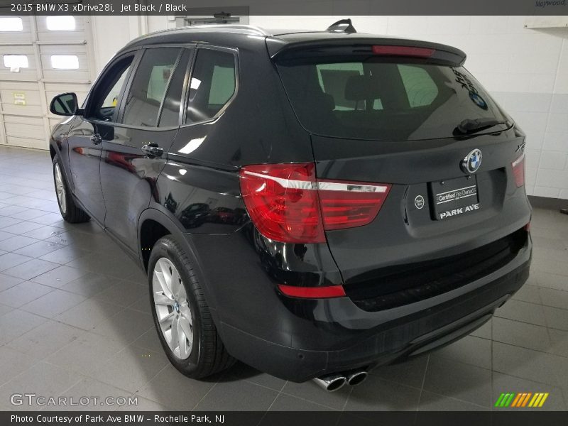 Jet Black / Black 2015 BMW X3 xDrive28i