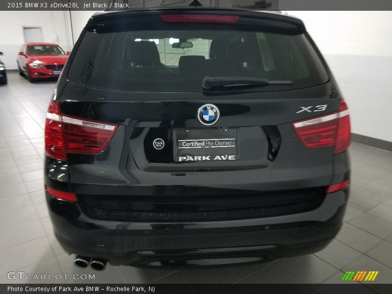 Jet Black / Black 2015 BMW X3 xDrive28i